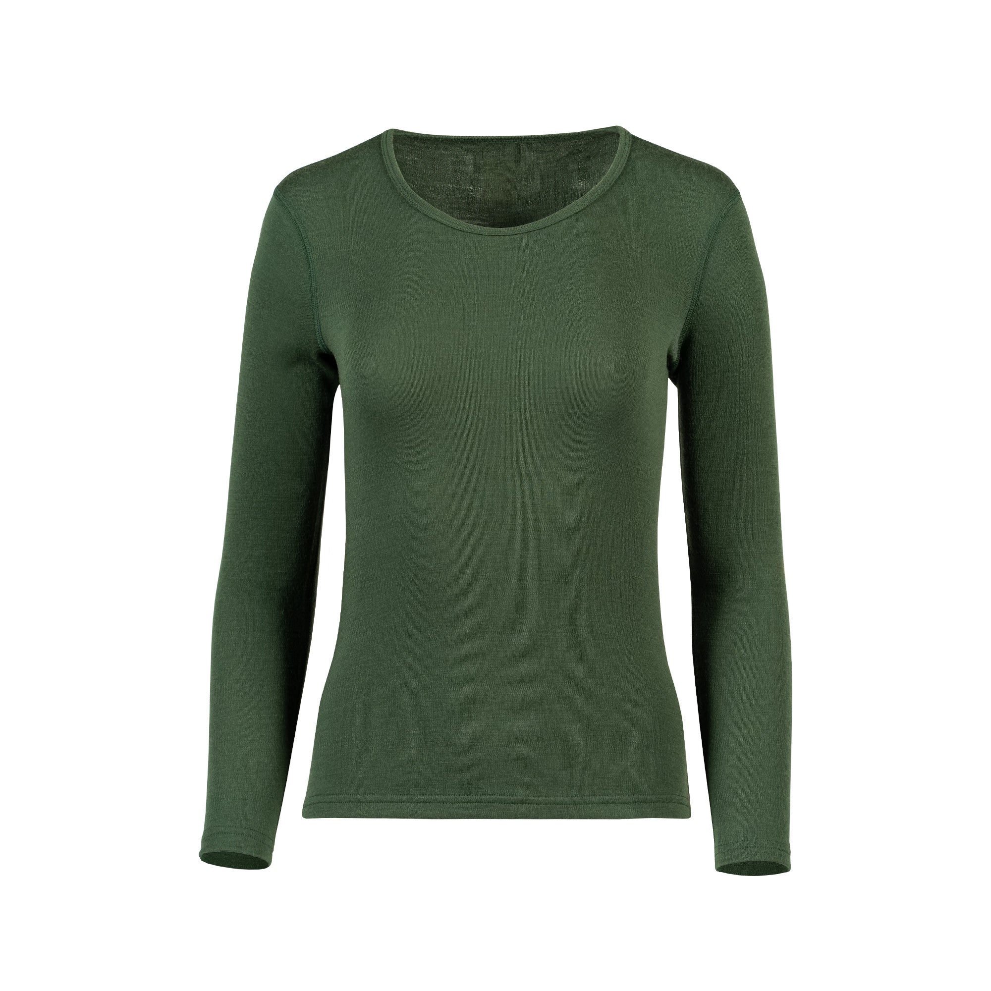 Women's Merino 250 Long Sleeve Crew Brown | menique