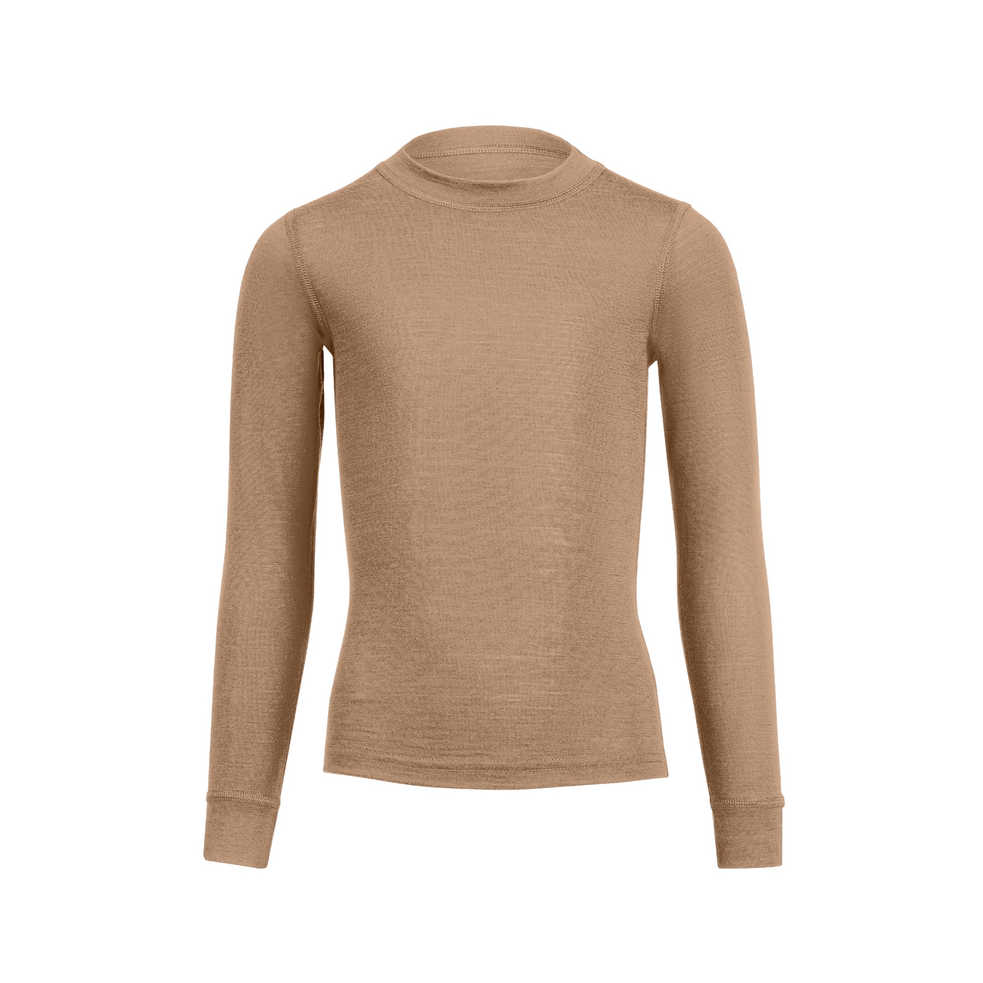 トップス ONC MERINO LONG SLEEVE T-SHIRT BROWN Merino wool long sleeve T-shirt / BROWN / ONC MERINO